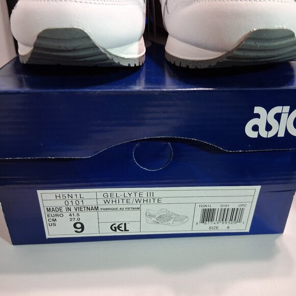 ASICS GEL-LYTE 3 H5N1L 0101 White 9 Mens main image 7